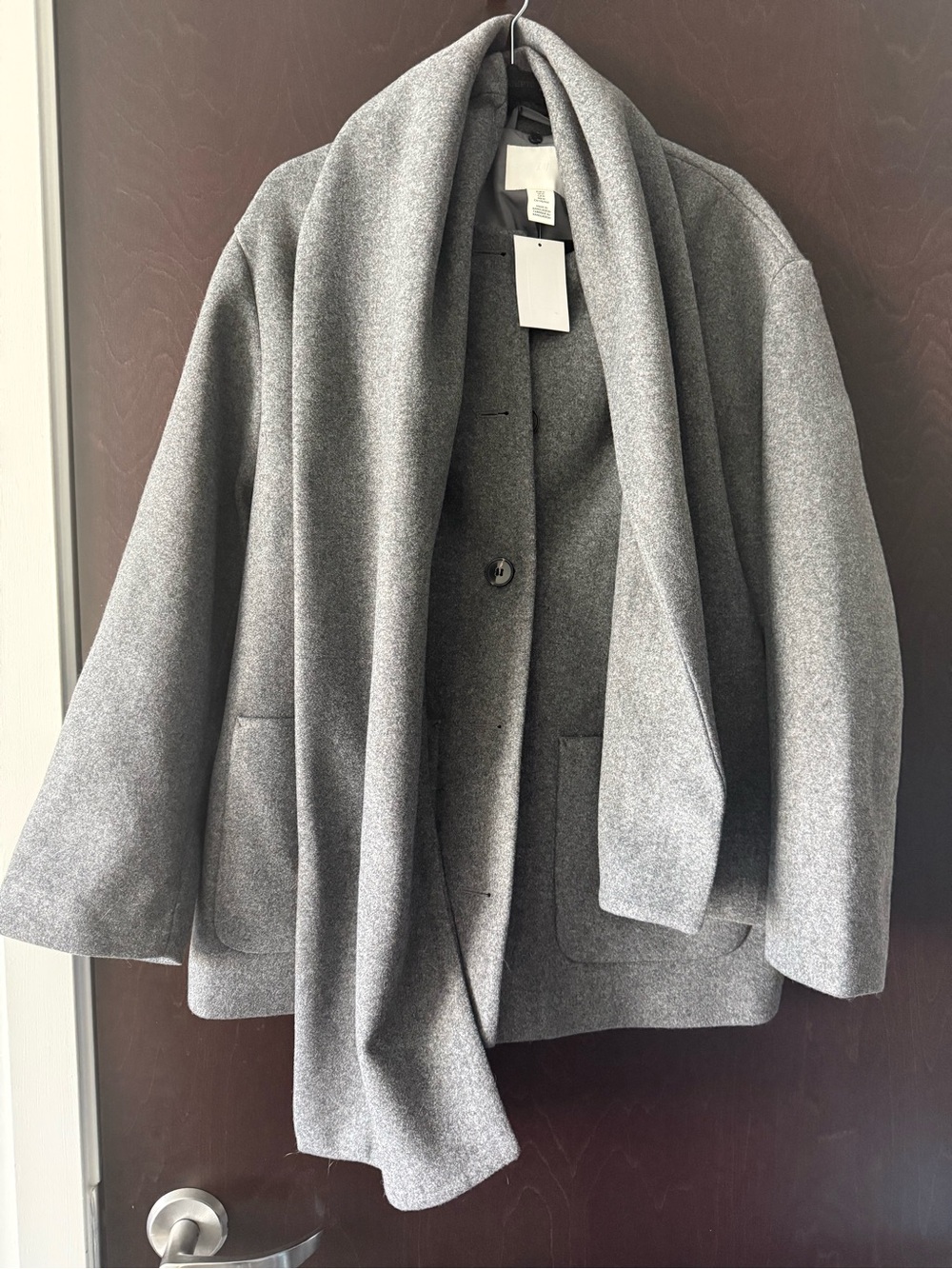 NWT H&M Scarf/Coat Jacket